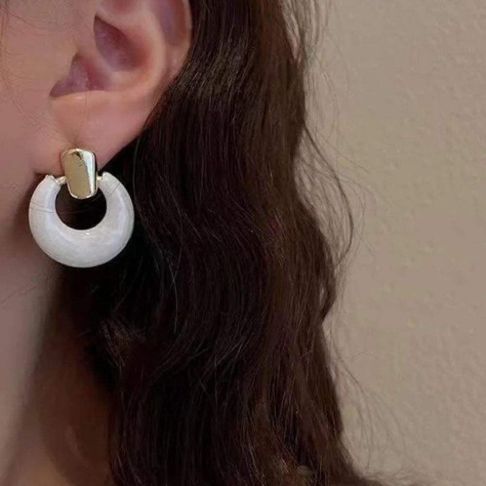 Geo earrings M867
